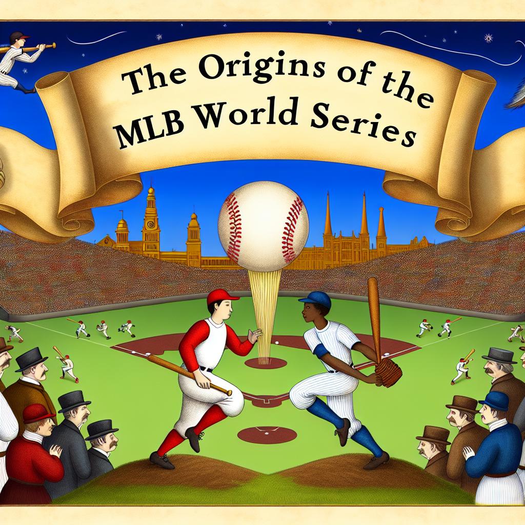 The origins of the MLB World Series.